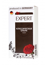 Гладкие презервативы Expert  Классическая опера  - 12 шт. - Expert - купить с доставкой в Екатеринбурге