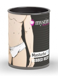 Компактный мастурбатор MasturbaTIN Ribbed Ricky - MyStim - в Екатеринбурге купить с доставкой