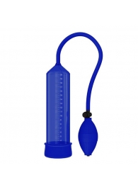Синяя вакуумная помпа - 25 см. - Rubber Tech Ltd - в Екатеринбурге купить с доставкой