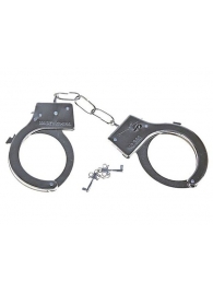 Металлические наручники с регулируемыми браслетами - Сима-Ленд - купить с доставкой в Екатеринбурге