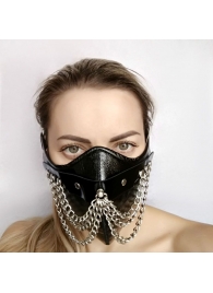 Чёрная маска на нижнюю часть лица  Шахерезада - Sitabella - купить с доставкой в Екатеринбурге