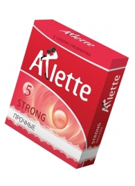 Ультрапрочные презервативы Arlette Strong - 3 шт. - Arlette - купить с доставкой в Екатеринбурге