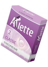 Классические презервативы Arlette Classic - 3 шт. - Arlette - купить с доставкой в Екатеринбурге