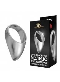 Большое каплевидное эрекционное кольцо TEARDROP COCKRING - Джага-Джага - в Екатеринбурге купить с доставкой