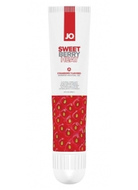 Стимулирующий клиторальный гель со вкусом клубники JO Sweet Berry Heat - 10 мл. - System JO - купить с доставкой в Екатеринбурге
