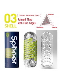 Мастурбатор SPINNER Shell - Tenga - в Екатеринбурге купить с доставкой