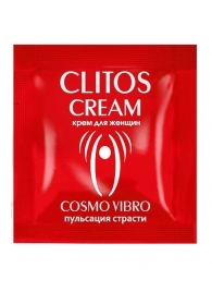 Пробник возбуждающего крема для женщин Clitos Cream - 1,5 гр. - Биоритм - купить с доставкой в Екатеринбурге