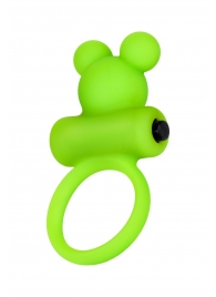 Зеленое виброкольцо на пенис A-Toys - A-toys - в Екатеринбурге купить с доставкой