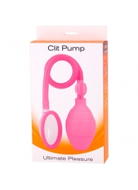 Розовая помпа для клитора CLIT PUMP - Seven Creations