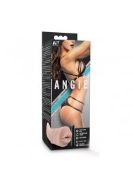 Телесный мастурбатор-ротик Angie - Blush Novelties - в Екатеринбурге купить с доставкой