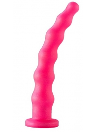 Розовый гелевый анальный стимулятор - 20 см. - LOVETOY (А-Полимер)