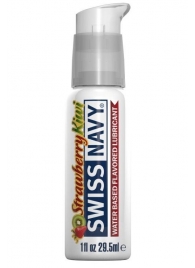 Лубрикант Swiss Navy Strawberry Kiwi Lube с ароматом клубники и киви - 29,5 мл. - Swiss navy - купить с доставкой в Екатеринбурге