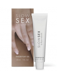 Гель для мастурбации с ароматом кокоса Slow Sex Finger Play Gel - 30 мл. - Bijoux Indiscrets - купить с доставкой в Екатеринбурге