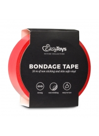 Красная лента для бондажа Easytoys Bondage Tape - 20 м. - Easy toys - купить с доставкой в Екатеринбурге