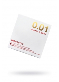 Супертонкий презерватив Sagami Original 0.01 - 1 шт. - Sagami - купить с доставкой в Екатеринбурге