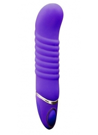 Фиолетовый перезаряжаемый вибратор PROVIBE - 14 см. - NMC