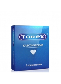 Гладкие презервативы Torex  Классические  - 3 шт. - Torex - купить с доставкой в Екатеринбурге