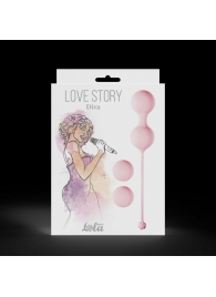 Набор розовых вагинальных шариков Love Story Diva - Lola Games