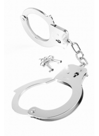 Металлические серебристые наручники Designer Metal Handcuffs - Pipedream - купить с доставкой в Екатеринбурге