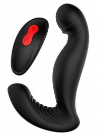 Черный вибромассажер простаты SWIRLING P-PLEASER - Dream Toys - в Екатеринбурге купить с доставкой