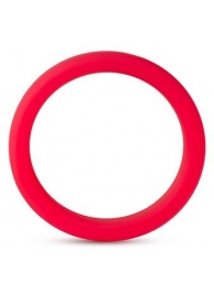 Красное эрекционное кольцо Silicone Go Pro Cock Ring - Blush Novelties - в Екатеринбурге купить с доставкой