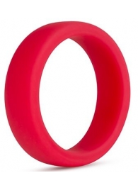 Красное эрекционное кольцо Silicone Go Pro Cock Ring - Blush Novelties - в Екатеринбурге купить с доставкой