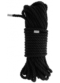 Черная веревка для бондажа BONDAGE ROPE - 10 м. - Dream Toys - купить с доставкой в Екатеринбурге