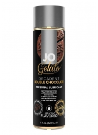 Лубрикант с ароматом шоколада JO GELATO DECADENT DOUBLE CHOCOLATE - 120 мл. - System JO - купить с доставкой в Екатеринбурге