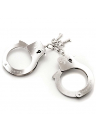 Металлические наручники Metal Handcuffs - Fifty Shades of Grey - купить с доставкой в Екатеринбурге