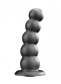 Черная насадка-плаг на харнесс PLATINUM 9 - 24 см. - LOVETOY (А-Полимер) - купить с доставкой в Екатеринбурге