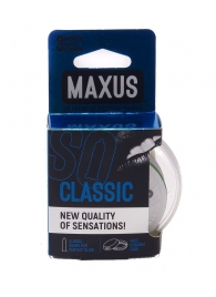 Классические презервативы в пластиковом кейсе MAXUS Classic - 3 шт. - Maxus - купить с доставкой в Екатеринбурге
