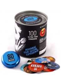 Ультратонкие презервативы в кейсе MAXUS So Much Sex - 100 шт. - Maxus - купить с доставкой в Екатеринбурге