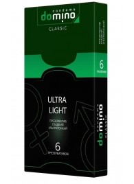 Супертонкие презервативы DOMINO Ultra Light - 6 шт. - Domino - купить с доставкой в Екатеринбурге