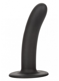 Черный анальный стимулятор Silicone Smooth Probe - 15,25 см. - California Exotic Novelties - купить с доставкой в Екатеринбурге