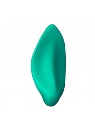 Зеленый клиторальный стимулятор Romp Wave - ROMP