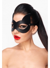 Черная маска  Кошечка  с ушками - Джага-Джага - купить с доставкой в Екатеринбурге