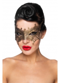 Золотистая карнавальная маска  Алькор - Джага-Джага - купить с доставкой в Екатеринбурге