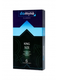 Презервативы увеличенного размера DOMINO Classic King size - 6 шт. - Domino - купить с доставкой в Екатеринбурге