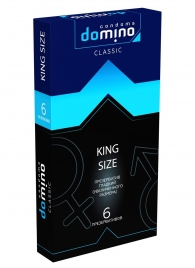 Презервативы увеличенного размера DOMINO Classic King size - 6 шт. - Domino - купить с доставкой в Екатеринбурге