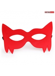 Стильная красная маска на глаза - Notabu - купить с доставкой в Екатеринбурге