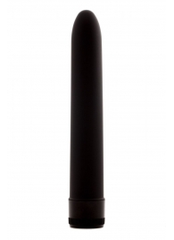 Черный классический вибратор - 17,5 см. - 4sexdreaM
