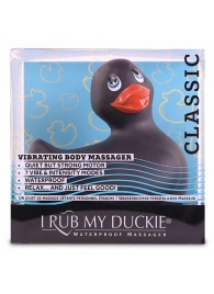 Черный вибратор-уточка I Rub My Duckie 2.0 - Big Teaze Toys - купить с доставкой в Екатеринбурге