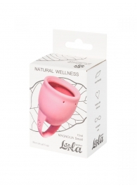 Розовая менструальная чаша Magnolia - 15 мл. - Lola Games - купить с доставкой #SOTBIT_REGIONS_UF_V_REGION_NAME#