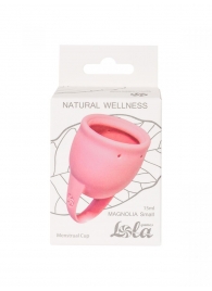 Розовая менструальная чаша Magnolia - 15 мл. - Lola Games - купить с доставкой #SOTBIT_REGIONS_UF_V_REGION_NAME#