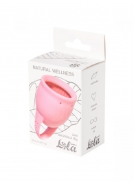 Розовая менструальная чаша Magnolia - 20 мл. - Lola Games - купить с доставкой в Екатеринбурге