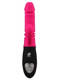 Ярко-розовый вибростимулятор-кролик для зоны G Pink Punch - 28,1 см. - Aisnn