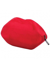 Красная микрофибровая подушка для любви Kiss Wedge - Liberator - купить с доставкой в Екатеринбурге