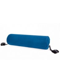 Синяя вельветовая подушка для любви Liberator Retail Whirl - Liberator - купить с доставкой в Екатеринбурге