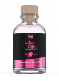 Массажный гель с согревающим эффектом Cotton Candy - 30 мл. - INTT - купить с доставкой в Екатеринбурге