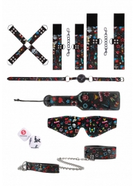 Эротический набор Tattoo Style Bondage Kit - Shots Media BV - купить с доставкой в Екатеринбурге